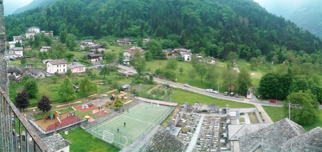 bannio campo cimitero