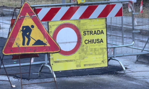 cantiere strada chiusa