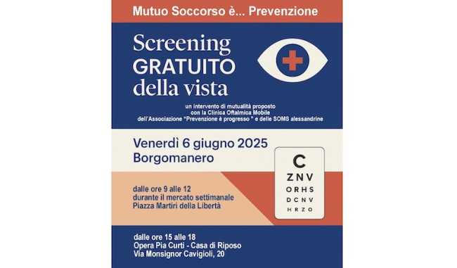 screening gratuito vista borgo 25