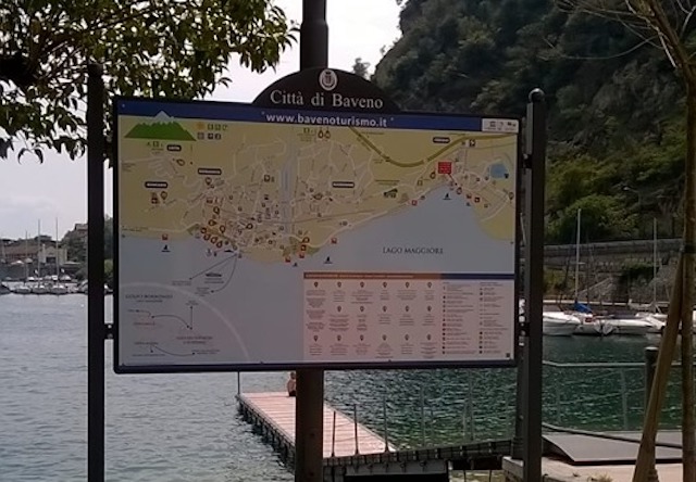 Bacheca lungolago di Feriolo