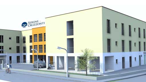 borgo ticino residenza rendering