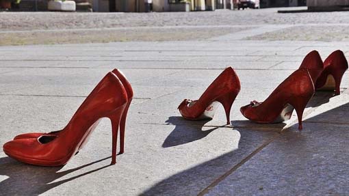 scarpe rosse