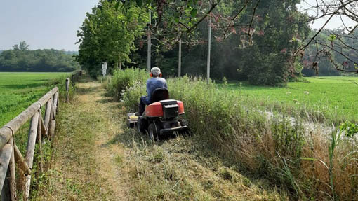 ciclo pedonale oleggio parco ticino