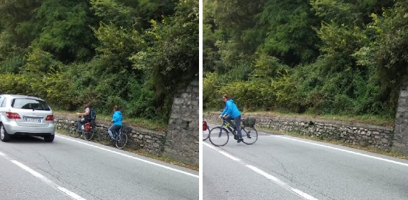 ciclabile f t attraversa