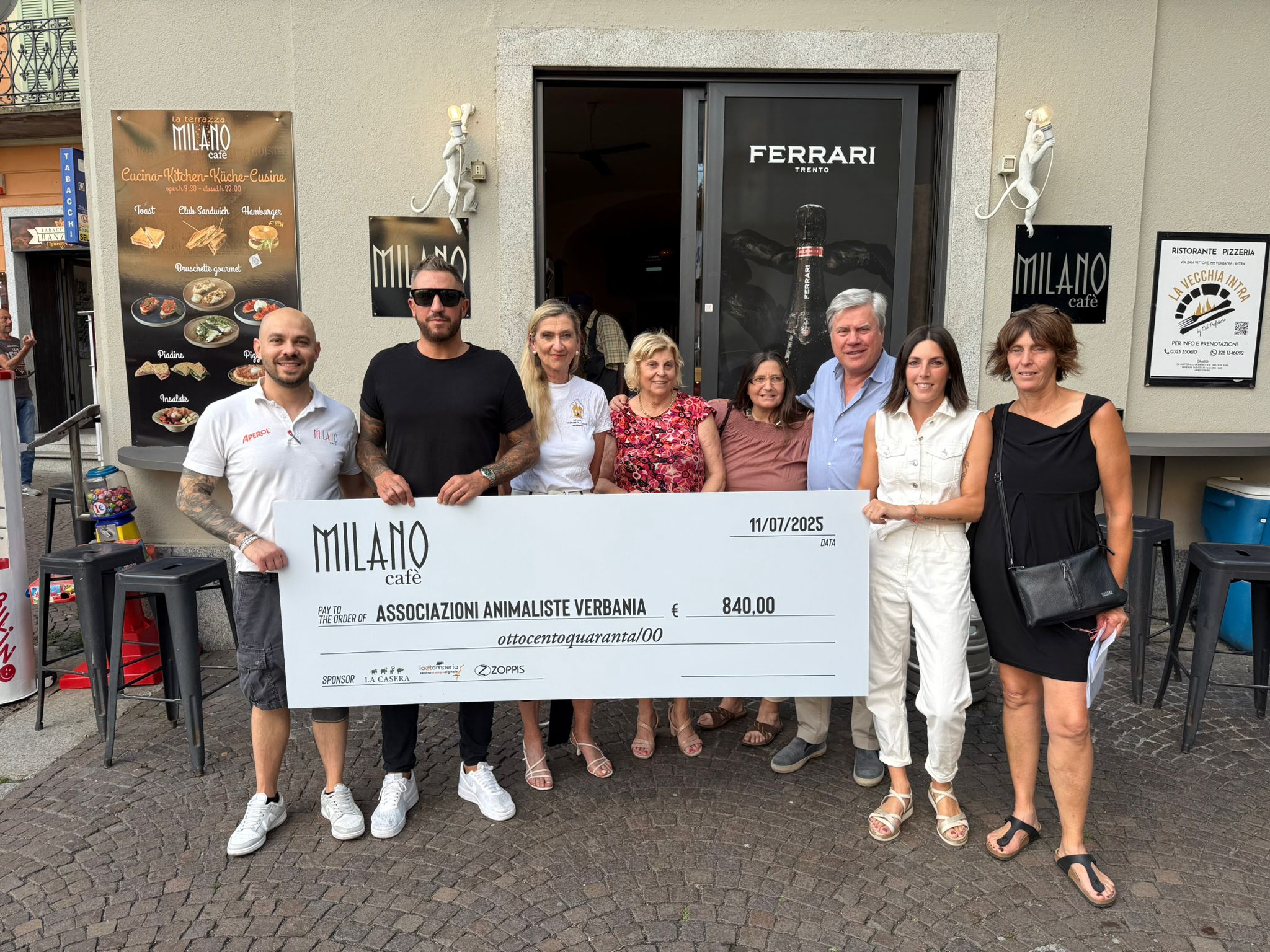 Donazione Cafè Milano