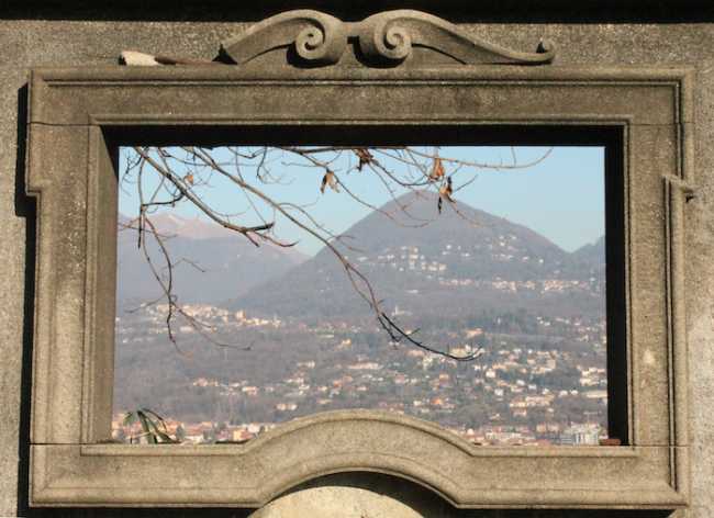 panorama collina VERBANIA