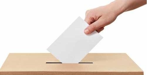 elezioni mano scheda