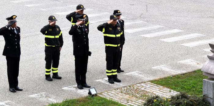 carabinieri biella vigili del fuoco ricordo carabinieri morti