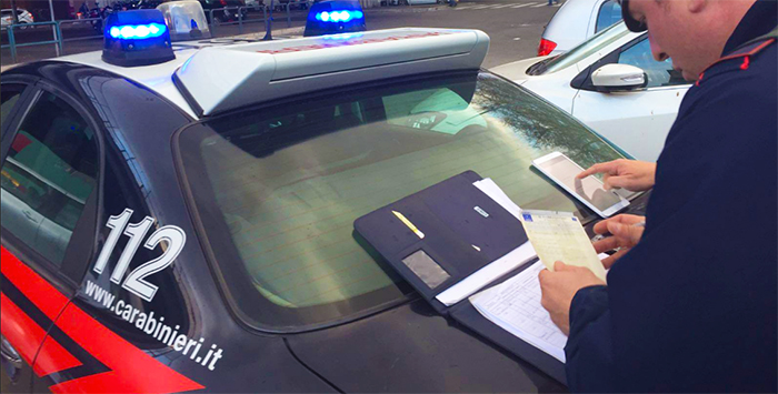 carabinieri controllo documenti