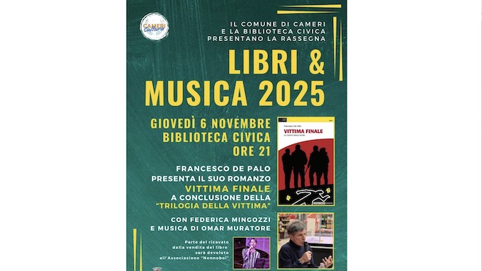 cameri libri musica nov 25